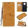 Mobigear Butterfly Xiaomi Mi 10T Lite Cover a libro portafoglio - Cognac