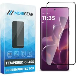 Mobigear Premium Motorola Edge 60 Pro Tvrzené sklo Ochrana displeje - kompatibilní s pouzdry - Černá