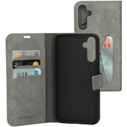 Mobiparts Classic Wallet Samsung Galaxy A34 Lompakkokotelo + Setelitasku - Granite Grey