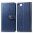 Mobigear Snap Button iPhone SE (2022) Wallet case - Blue