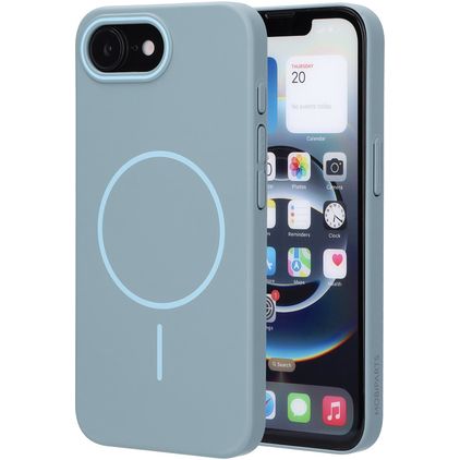 Mobiparts Slim Line iPhone 17e MagSafe Fodral Hårdplast Skal - Sage Green