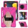 Mobigear SureGrip XGuard iPad 8 (2020) Plastica rigida / Silicone Back cover + Portapenna + Tracolla + Supporto - Rosa