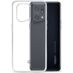 Mobilize Gelly Transparente OPPO Find X5 Pro TPU flexível Capa traseira - Transparente