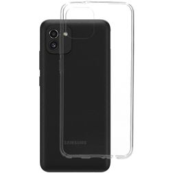 Mobiparts Classic Transparente Samsung Galaxy A03 TPU flexível Capa traseira - Transparente