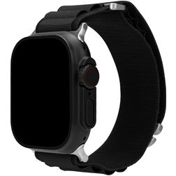 Mobilize Alpine Nylon Apple Watch Strap Buckle closure - 49/46/45/44 mm - Black