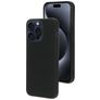 Mobiparts iPhone 15 Pro Max Silikon Etui plecki - Czarny