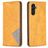 Mobigear Rhombus Slim Samsung Galaxy A56 Etui z klapką - Koniakowy