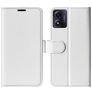 Mobigear Wallet Motorola Moto E13 Pungetui med Seddelrum - Hvid