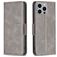 Mobigear Excellent iPhone 15 Pro Max Funda tipo libro Cartera - Gris