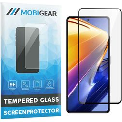 Mobigear Premium POCO F4 GT Vidro temperado Película de ecrã - Compatível com capas - Preto