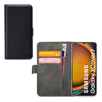 Mobilize Classic Gelly Wallet Samsung Galaxy Xcover 7 Pungetui med Seddelrum - Sort