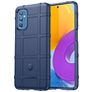 Mobigear Rugged Shield Samsung Galaxy M52 TPU flexible Carcasa Antigolpes - Azul