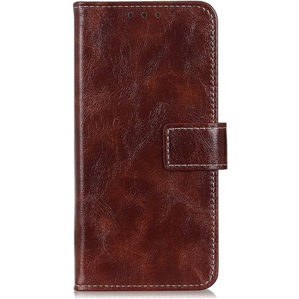 Mobigear Basic Huawei P40 Pro Plus Funda tipo libro Cartera - Marrón