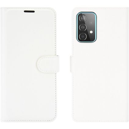 Mobigear Classic Samsung Galaxy A52 Lompakkokotelo + Setelitasku - Valkoinen