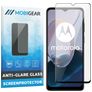 Mobigear Premium Motorola Moto E22i Cristal templado Protector de pantalla - Compatible con fundas - Negro