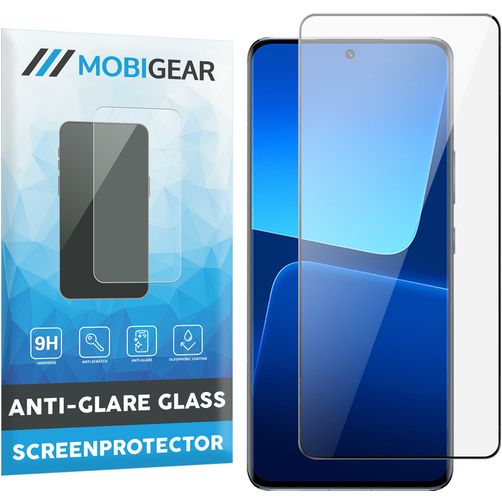 Mobigear Premium Xiaomi 13 Tempered Glass Screen Protector - Case Friendly - Black