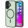 Mobiparts Hardcover iPhone 17 MagSafe Hard Case Back cover - Satin Green