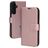 Mobiparts Classic Wallet Samsung Galaxy A55 Cover a libro portafoglio - Rosa