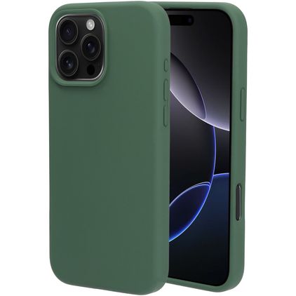 Mobiparts iPhone 16 Pro Max Silicona Carcasa - Forest Green