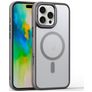 Mobigear Shockproof iPhone 16 Pro MagSafe Hardcase Etui plecki - Szary