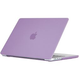 Mobigear Matte MacBook Pro 14 polegadas (2021-2026) Capa rígida para MacBook - Roxo - Modelo A2442 / A2779 / A2918 / A2992 / A3401 / A3112 / A3434 / A3427 / A3426