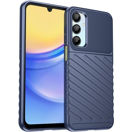 Mobigear Groove Samsung Galaxy A26 Flexibel TPU Skal - Blå