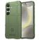 Mobigear Rugged Shield Samsung Galaxy S25 Plus TPU flexível Capa traseira Antichoque - Verde