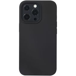 Mobigear Rubber Touch iPhone 14 Silicona Carcasa - Negro
