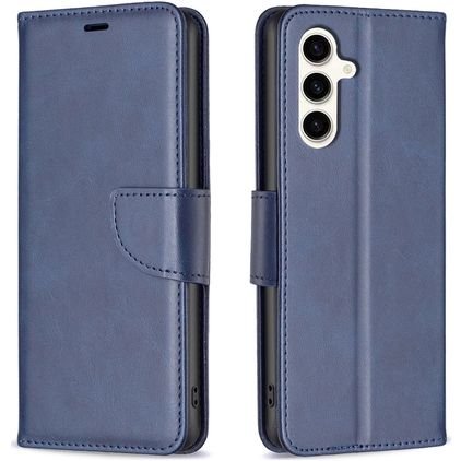 Mobigear Excellent Samsung Galaxy S24 FE Funda tipo libro Cartera - Azul