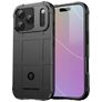 Mobigear Rugged Shield iPhone 18 Pro Flexible TPU Back cover Shockproof - Black