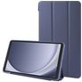 Mobigear Tri-Fold Gel Samsung Galaxy Tab A11 TPU / Keinonahka Lompakkokotelo - Tummansininen