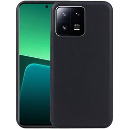 Mobigear Basics Xiaomi 14T Elastyczne TPU Etui plecki - Czarny