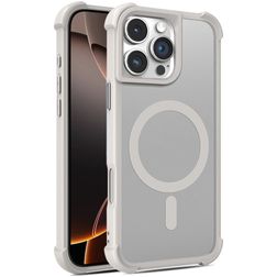 Mobigear Armor Shield iPhone 16 Pro MagSafe Hard Case Back cover - Grey