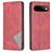 Mobigear Rhombus Slim Google Pixel 11 Plånboksfodral - Röd
