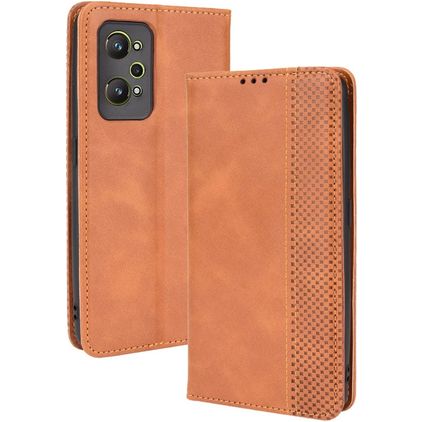Mobigear Sensation Realme GT Neo2 Wallet case - Brown