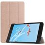 Mobigear Tri-Fold Lenovo Tab E7 Wallet case - Rose Gold