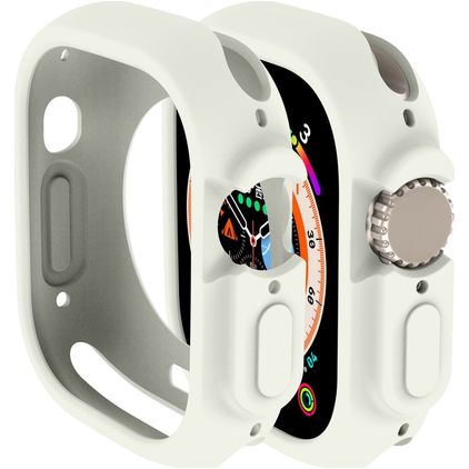 Mobigear Colors Apple Watch Ultra - 49 mm skal - Grå