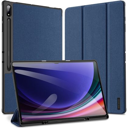 Mobigear Domo Samsung Galaxy Tab S10 Ultra Pungetui + Stylus-holder - Blå