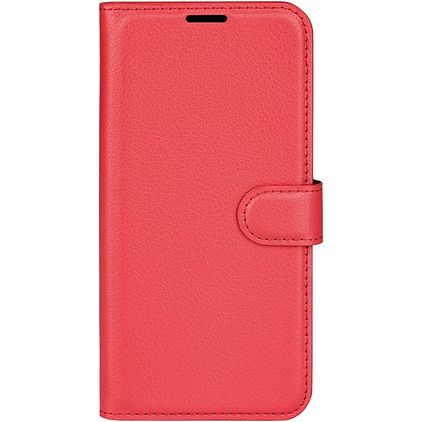 Mobigear Classic Samsung Galaxy M22 Cover a libro portafoglio - Rosso