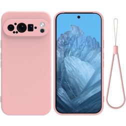 Mobigear Colors Google Pixel 9 Pro Elastyczne TPU Etui plecki - Różowy