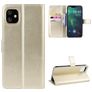 Mobigear Wallet iPhone 11 Pungetui med Seddelrum - Guld