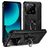 Mobigear Armor Ring Xiaomi 13T Pro Hårdt Bagsidecover Stødsikkert med ringholder - Sort
