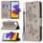 Mobigear Butterfly Samsung Galaxy A22 5G Cover a libro portafoglio - Grigio