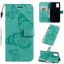 Mobigear Butterfly Samsung Galaxy A71 Wallet case - Turquoise