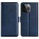 Mobigear Slim Magnet iPhone 15 Pro Wallet case - Dark Blue