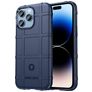 Mobigear Rugged Shield iPhone 14 Pro Max Flexibel TPU Skal Stötsäkert - Blå