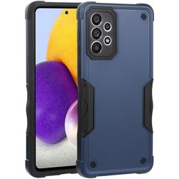 Mobigear Non-slip Armor Samsung Galaxy A73 Hard Case Back cover Shockproof - Blue