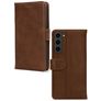 Mobilize Wallet Samsung Galaxy S23 Vera pelle Cover a libro portafoglio - Marrone