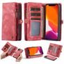 CaseMe 008 iPhone 11 Case Detachable 2-in-1 Wallet Case Wallet - Red