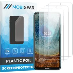 Mobigear Nokia X10 Protezione schermo in pellicola - Compatibile con le cover (confezione da 3)